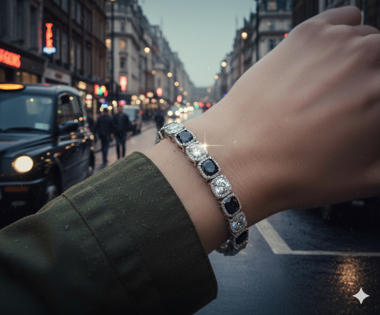 The Serpent Queen Diamond Line Bracelet, From the World of Leonie Frieda